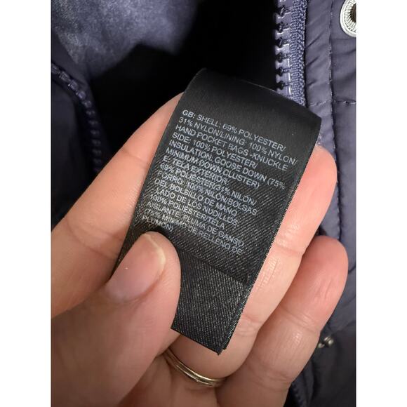 The North Face long purple goose-down puffer jacket - Picture 3 of 11